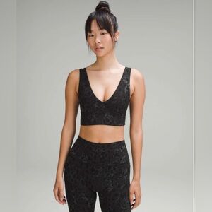 Lululemon Align V-Neck Bra *Light Support, A/B Cup
Cheetah Camo Deep Coal
